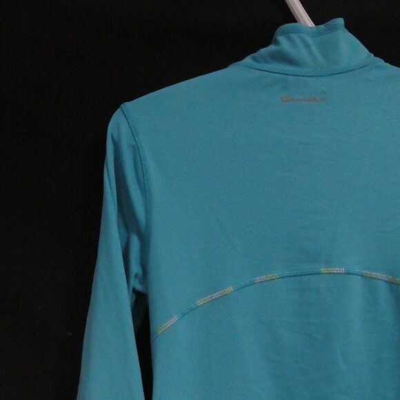 CHAMPION | small |  Blue Zip-Up Exercise - Athletic Jacket - Picture 9 of 15